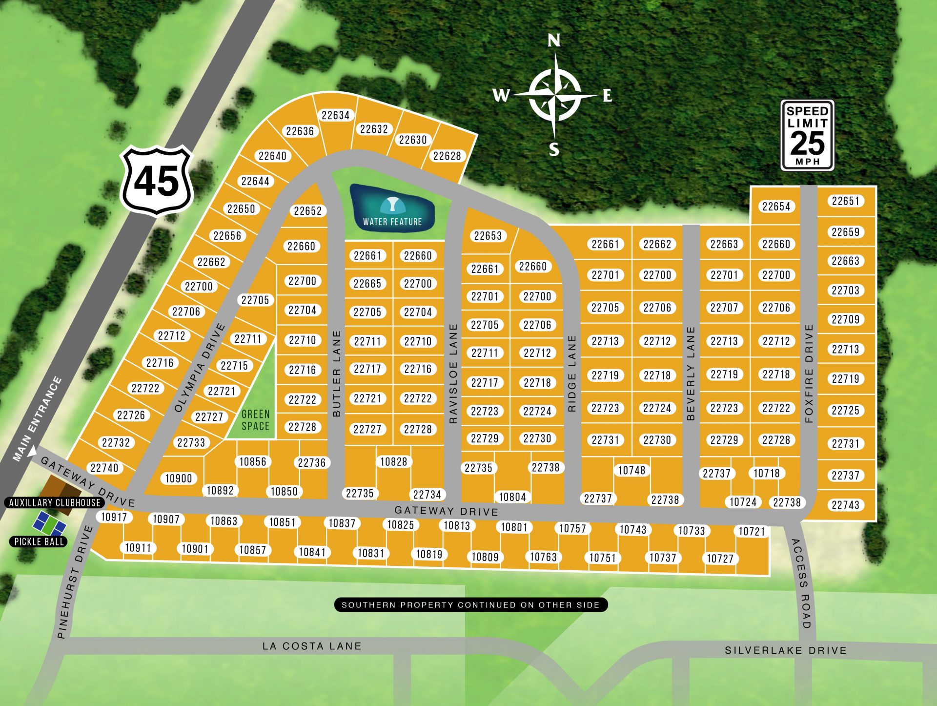 Gateway North Map