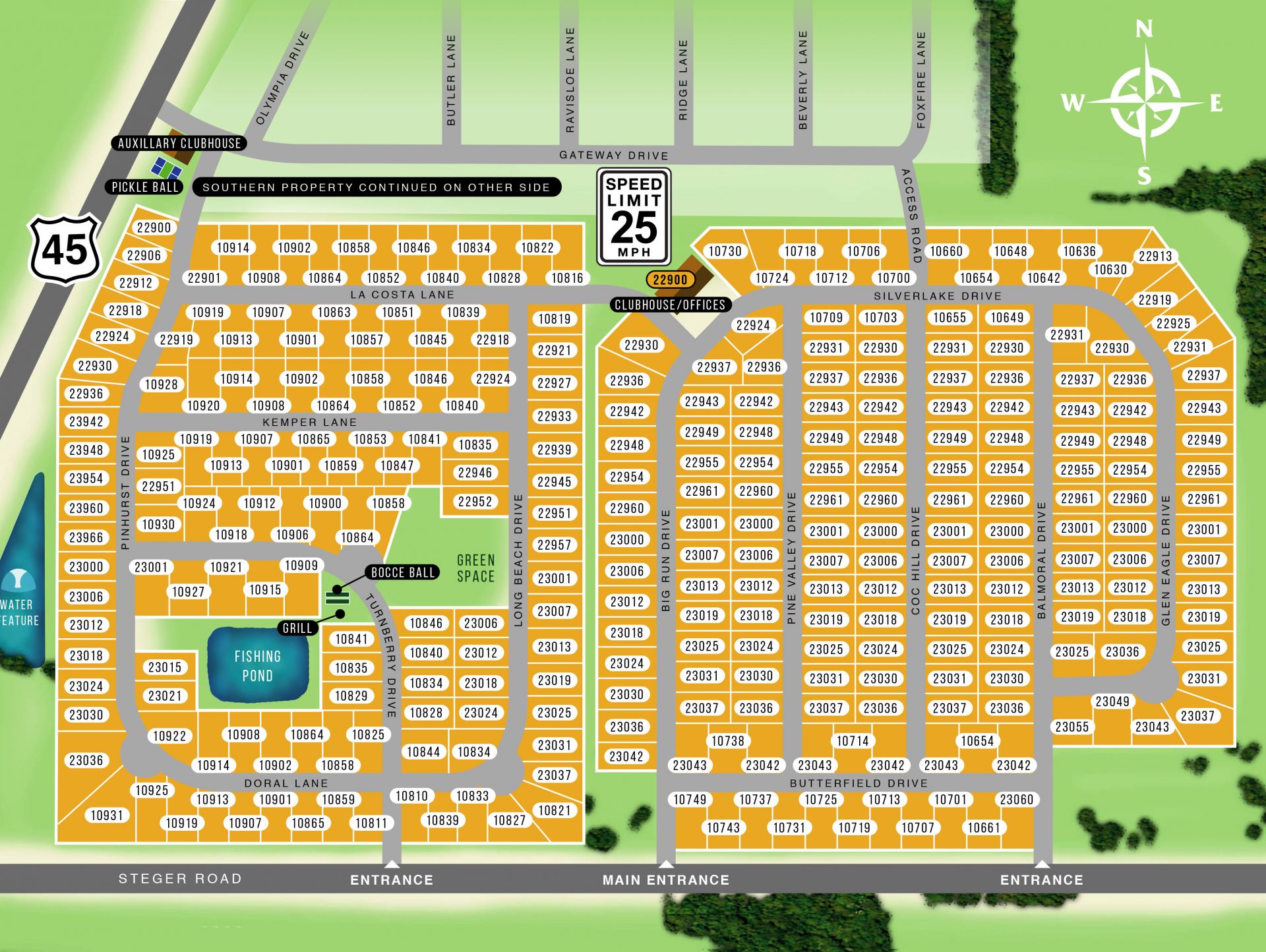 Gateway South Map